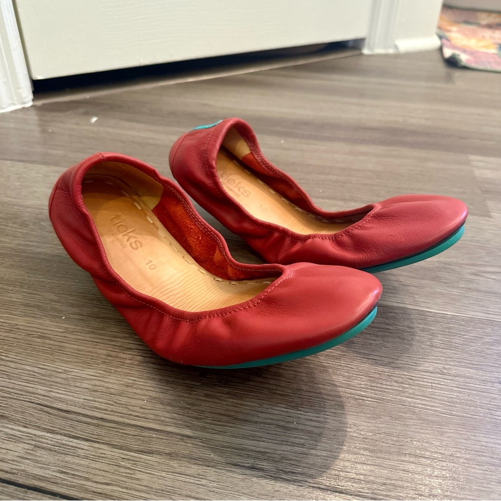 Tieks Red Women's Flats